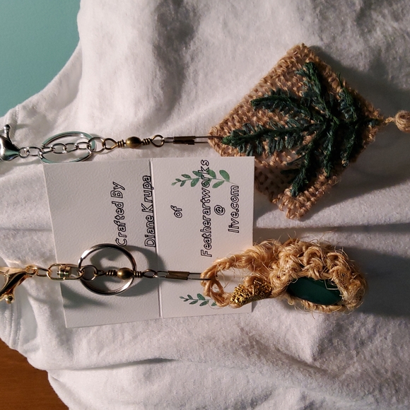 Natural Fiber Key Chains - Picture 11 of 11